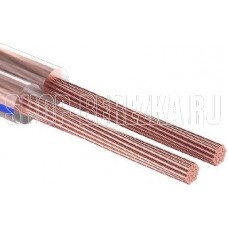REXANT КАБЕЛЬ АКУСТИЧЕСКИЙ 2Х1,50 ММ2 ПРОЗРАЧНЫЙ BLUELINE (М. БУХ 20 М) 01-6206-3-20