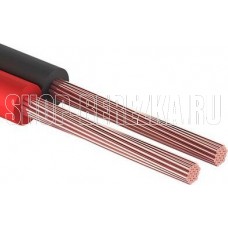 REXANT (01-6105-3) КАБЕЛЬ АКУСТИЧЕСКИЙ ШВПМ 2Х1,00 ММ2, КРАСНО-ЧЕРНЫЙ, БУХ 100 М