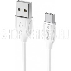BOROFONE (6931474701800) BX19 USB-Type-C 2.4A 1M - белый