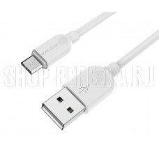 BOROFONE (6957531089988) BX14 USB-microUSB 2.4A 1.0m белый