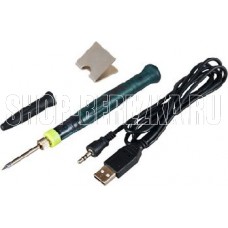 REXANT (12-0180) ПАЯЛЬНИК МИНИ (ПИТАНИЕ ЧЕРЕЗ USB ) 5V/8 ВТ (ZD-20U)