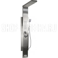 GFMARK 5512 Душевая панель РАЗБОРНАЯ тропический душ с двумя лейками, корпус ЗАЦАРАПАННАЯ нержавейка марка 304 GFMARK 5512 Душевая панель РАЗБОРНАЯ тропический душ с двумя лейками, корпус ЗАЦАРАПАННАЯ нержавейка марка 304