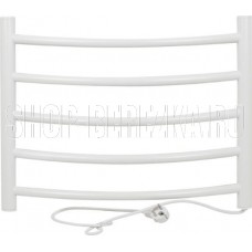 BRIMIX BK109AW5 БЕЛЫЙ КЛАССИК-ПРЕМИУМ-ДУГА 415х 540х80 мм на 5 перекладин с сухим ТЭНом, 65W, T-50*C