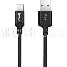 HOCO (6957531062929) X14 USB (m)-Type-C (m) 2.0м - черный