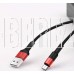 HOCO (6957531080220) X26 USB (m)-microUSB (m) 1.0м - красный/черный