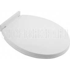 ARTICPLAST P06 Крышка для унитаза белая пластиковая с микролифтом