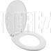 ARTICPLAST P06 Крышка для унитаза белая пластиковая с микролифтом