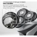 POLARIS PMR 0305R WET&DRY PRO 5 BLADES черный/хром