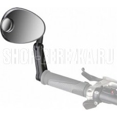 STELS Зеркало заднего вида DX-222D (вместо заглушки грипсы, доп. зерк.), пластиковое черное 220005 LU021530