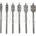 SPARTA Набор сверл перовых по дереву, 10-12-16-18-20-25 мм, 6 шт, шестигранный хвостовик 704055