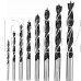 SPARTA Набор сверл по дереву, 3-4-5-6-7-8-9-10 мм, 8 шт, цилиндрический хвостовик 702125