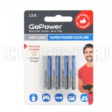 GOPOWER (00-00015602) Super Power Alkaline AAA/ LR03