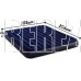 INTEX Матрас надувной CLASSIC DOWNY AIRBED 152x203x25 см . Арт.64759