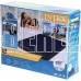 INTEX Матрас надувной CLASSIC DOWNY AIRBED 152x203x25 см . Арт.64759