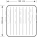 INTEX Матрас надувной CLASSIC DOWNY AIRBED 152x203x25 см . Арт.64759