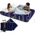 INTEX Матрас надувной CLASSIC DOWNY AIRBED 152x203x25 см (ручной насос+2 подушки) . Арт. 64765