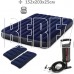 INTEX Матрас надувной CLASSIC DOWNY AIRBED 152x203x25 см (ручной насос+2 подушки) . Арт. 64765