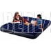 INTEX Матрас надувной CLASSIC DOWNY AIRBED FIBER-TECH 183x203x25 см . (в коробке) Арт. 64755