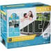 INTEX Матрас надувной 1.37 m x1.91 m x25 cm в комплекте со встроенным ножным насосом ( Арт. 64762)