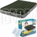 INTEX Матрас надувной 152x203x25см в комплекте со встроенным ножным насосом .(в коробке) Арт. 64763