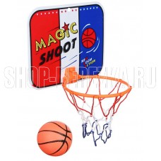 SILAPRO Набор для баскетбола детский (корзина 23х18см, мяч), пластик, ПВХ 134-111