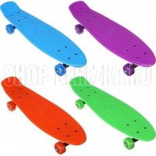 SILAPRO Скейтборд 41х12см, ABS пластик, (пласт. крепеж 5030, PVC 608Z)