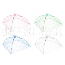INBLOOM Чехол-зонтик для пищи, 30х30см, полиэстер, 4 цвета  159-001