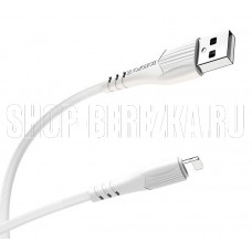 BOROFONE (6931474720863) BX37 USB-Lightning 8 Pin 2.4A 1M - белый