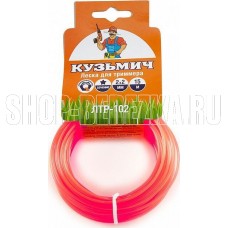 КУЗЬМИЧ ЛТР-102 Леска для триммера 2 мм, 15 м (звезда) КУЗЬМИЧ ЛТР-102 Леска для триммера 2 мм, 15 м (звезда)