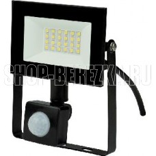 UNIEL (UL-00007125) ULF-F62-30W/6500K SENSOR IP54 200-240В BLACK