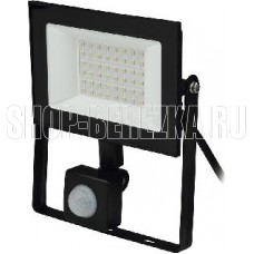 UNIEL (UL-00007126) ULF-F62-50W/6500K SENSOR IP54 200-240В BLACK