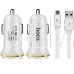 HOCO (6957531040194) Z1 2USB 2.1A MicroUSB белый