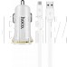 HOCO (6957531040194) Z1 2USB 2.1A MicroUSB белый