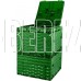 PITECO Kомпостерс крышкой 300 л зелёный