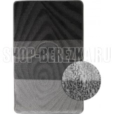 САНАКС 00230 Коврик в ванную SILVER 202020 двойной АНТРАЦИТ 60х100+50х60см