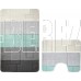 САНАКС 00249 Коврик в ванную SILVER 71 двойной АНТРАЦИТ 60х100+50х60см