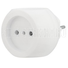 REXANT (11-1063) Тройник эл Шар 220 В 6 А белый