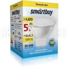 SMARTBUY (SBL-GU5_3-05-30K-N) 5W/3000K/GU5.3