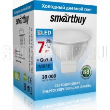 SMARTBUY (SBL-GU5_3-07-60K-N) 7W/6000K/GU5.3