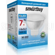 SMARTBUY (SBL-GU5_3-07-60K-N) 7W/6000K/GU5.3