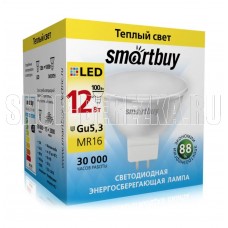 SMARTBUY (SBL-GU5_3-12-30K) 12W/3000K/GU5.3