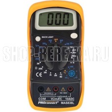 PROCONNECT (13-3022) MAS838L (DT858L) Портативный мультиметр
