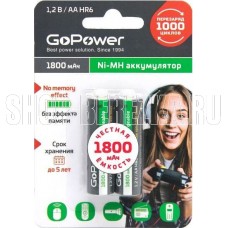 GOPOWER (00-00015317) R6 AA BL2 NI-MH 1800MAH