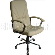 ЯРКРЕСЛА Кр37 ТГ ХРОМ ЭКО2 (экокожа слоновая кость)