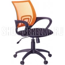 ЯРКРЕСЛА Sti-Ko44/LT/orange спинка сетка оранжевый, сиденье черный, на пиастре