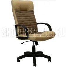 ЯРКРЕСЛА Кр26 ТГ ПЛАСТ С12(ткань бежевая+коричневая)/ЭКО2(экокожа слон.кость)