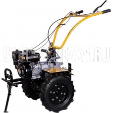 DENZEL Мотоблок DPT-370X дисковое сцепление, ширина 90 см, глубина 35 см, фрез 3 х 4, ВОМ, передачи 3В/1Н 56406