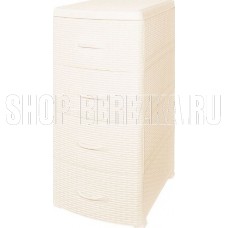 VIOLET РОТАНГ слоновая кость 4-х секц. 035726