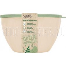 SUGAR&SPICE SE1868GR GREEN REPUBLIC с крышкой лён 5л