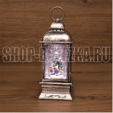 NEON-NIGHT (501-065) Декоративный фонарь с эф снегопада и подсветкой NEON-NIGHT (501-065) Декоративный фонарь с эф снегопада и подсветкой